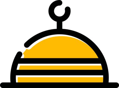 Çizgi film simgesinin vektör çizimi