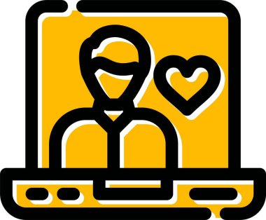 kalp simgesi olan çift