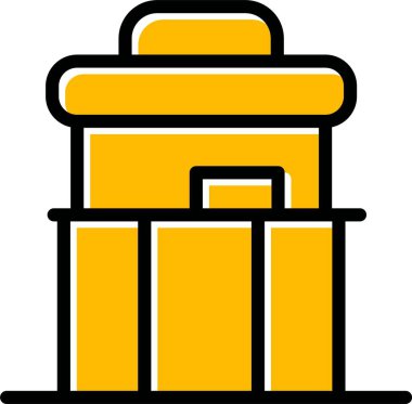 kutu paket teslim simgesi