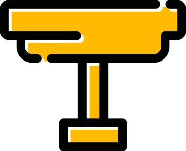 Alet. Web simgesi basit illüstrasyon