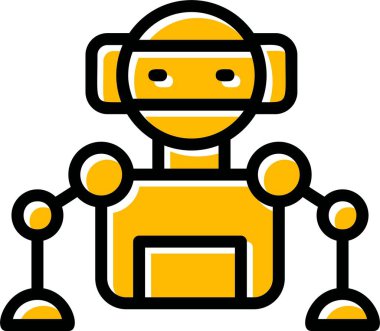Yapay zeka robot simgesi