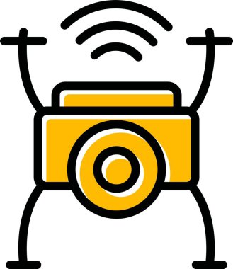 Kamera. Web simgesi basit tasarım