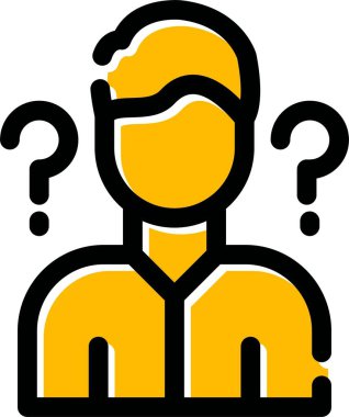 Müşteri servisi renk vektörü çizimi