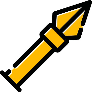 kalem simgesi vektör illüstrasyonu