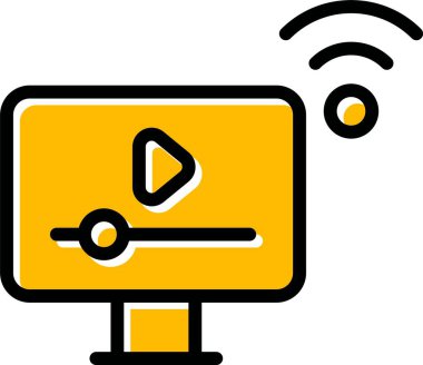 Wifi simgesi, vektör illüstrasyonu