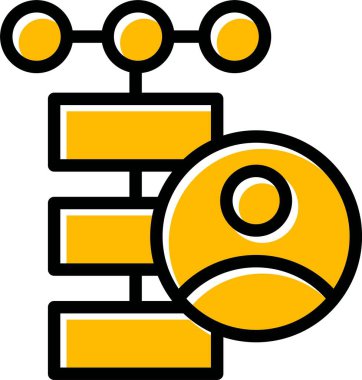 şebeke. Web simgesi basit illüstrasyon