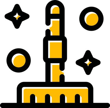 Modern bir simgenin vektör illüstrasyonu