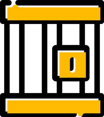 Hapishane hukuku simgesi - taslak biçimi