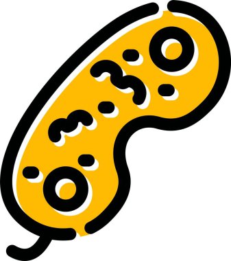 Çizgi film karakterinin vektör çizimi