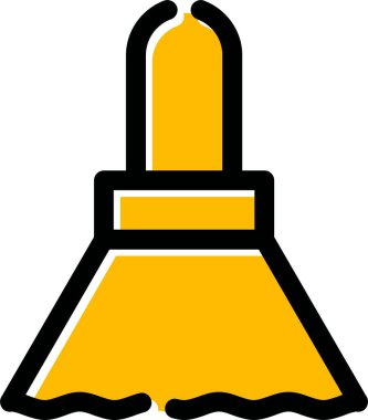 Koni. Web simgesi basit illüstrasyon