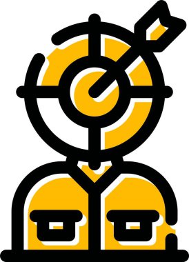 robot. Web simgesi basit illüstrasyon