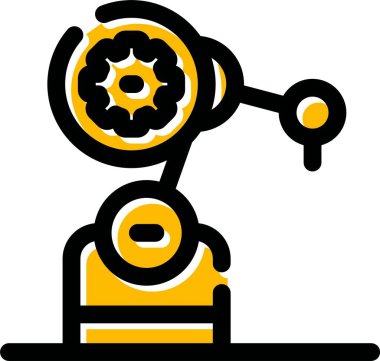 Robot kol robot simgesi