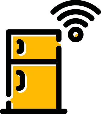 Bir bilgisayar simgesinin vektör illüstrasyon simgesi