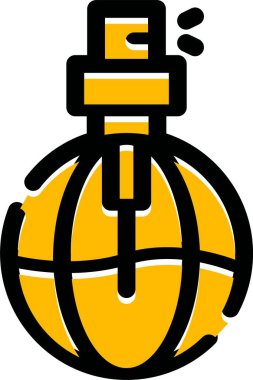 Su şişesi. Basit tasarım