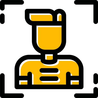 Bardak içeceği ikonu ana hatlarıyla