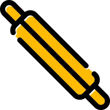 Kalem. Web simgesi basit illüstrasyon