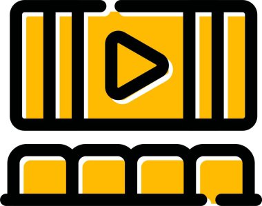 müzik çalma simgesini ana hat biçiminde çal