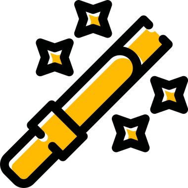 Havai fişek kutlama havai fişek ikonu - taslak biçimi