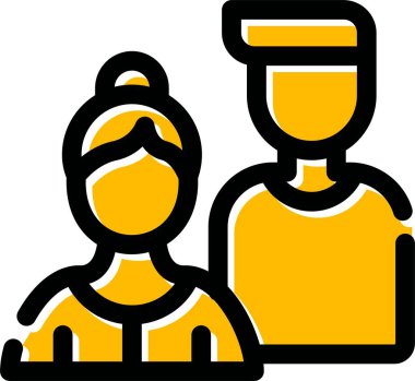 Avatar iş adamı simgesi