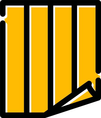 Fransız düz simgesi bayrağı, vektör illüstrasyonu