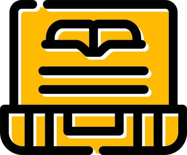 Eğitimde kitap eğitimi ikonu - okul - öğrenme kategorisi