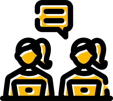 Sohbet. Basit resimleme