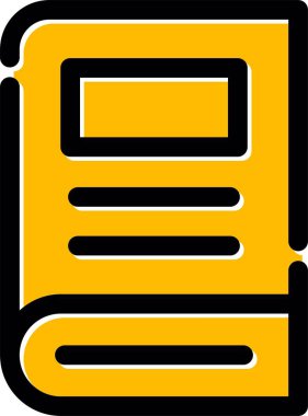 Belge. Web simgesi basit tasarım