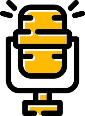 robot. Web simgesi basit illüstrasyon