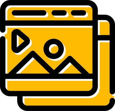 fotoğraf makinesi fotoğrafçılık simgesi - taslak biçimi