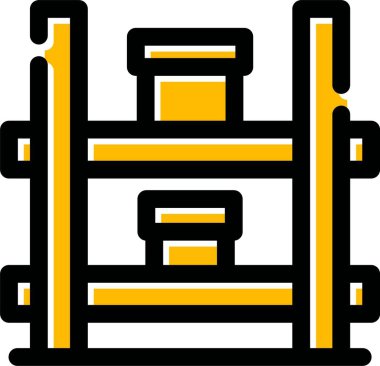 Bankta bank simgesi - taslak biçimi