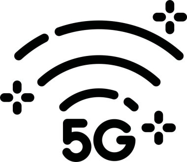 wifi internet sinyal simgesi, özet biçimi