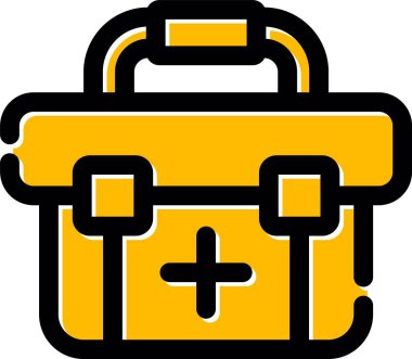 çanta çanta iş simgesi Doldurulmuş özet biçimi