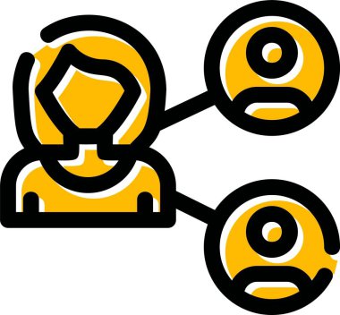 iş takımı toplantı simgesi - özet biçimi