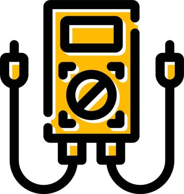 pil güç simgesi, vektör illüstrasyonu