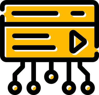 İşlemci Cpu simgesi