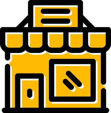 kutu paket teslim simgesi - taslak biçimi