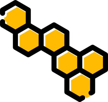 Arı simgesi, vektör illüstrasyonu