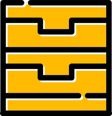 Çizgiler ve kareler ile soyut geometrik şekil.