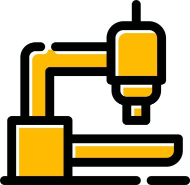 Fabrika imalat sektörü simgesi