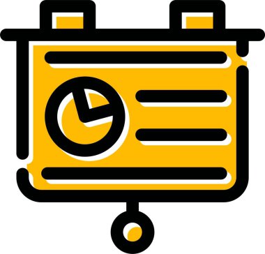 Saat. Web simgesi basit tasarım