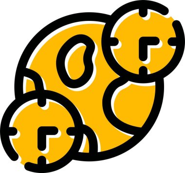 Meyve. Web simgesi basit illüstrasyon