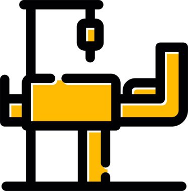 Su borusu. Basit simge