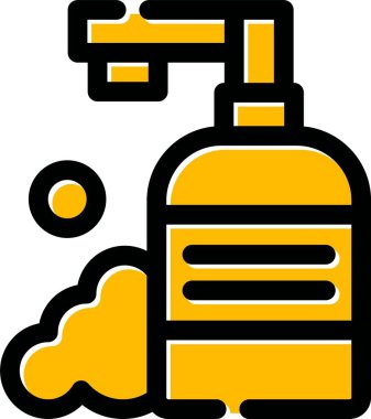 Bir bulut simgesinin vektör illüstrasyonu