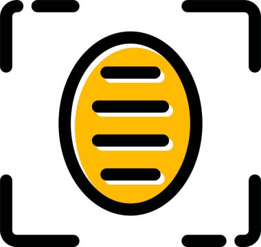 Gıda simgesinin vektör illüstrasyonu