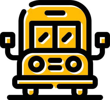 Robot simgesinin vektör illüstrasyonu