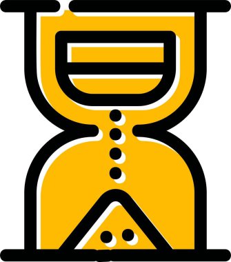 Kahve ikonu doldurulmuş - taslak biçiminde