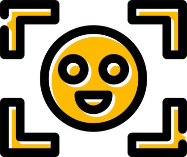 kamera simgesi vektör illüstrasyonu