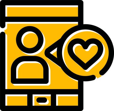 aşk mektubu günü simgesi