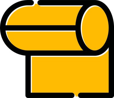 Tuvalet. Web simgesi basit illüstrasyon