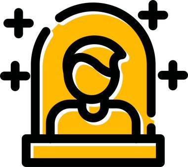 bebek simgesi, basit vektör illüstrasyonu